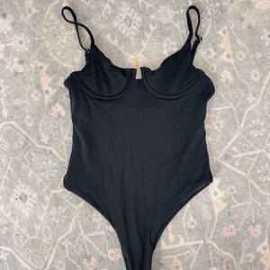 Bebe Elegant Black Swimsuit